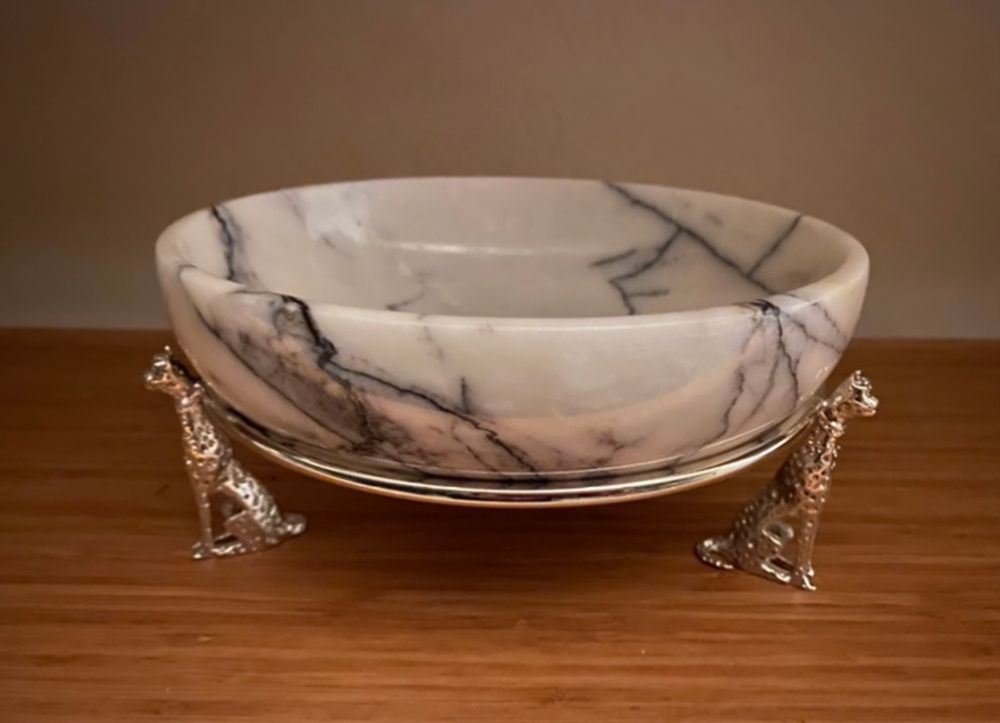 Objets de décoration - SHANS marble accesoried servings, plates - SHANS