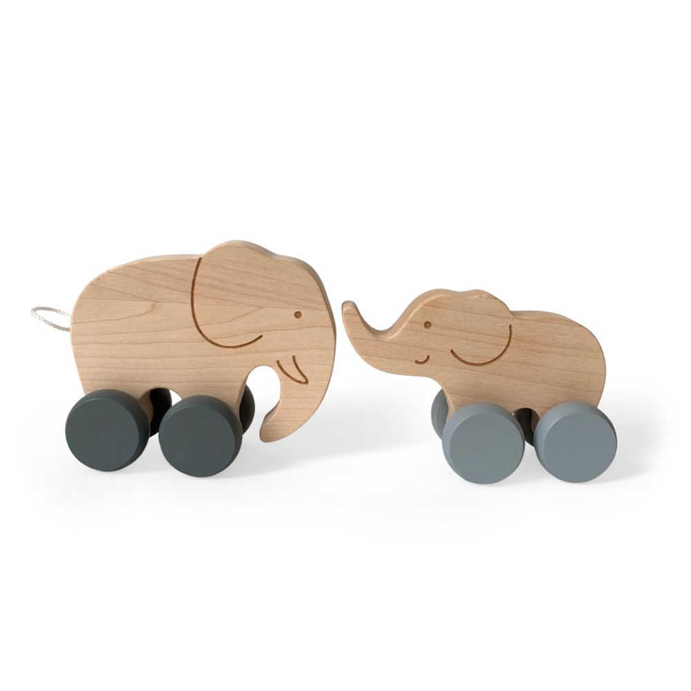 Design objects - Mammy and Baby Elephants Set - BRIKI VROOM VROOM