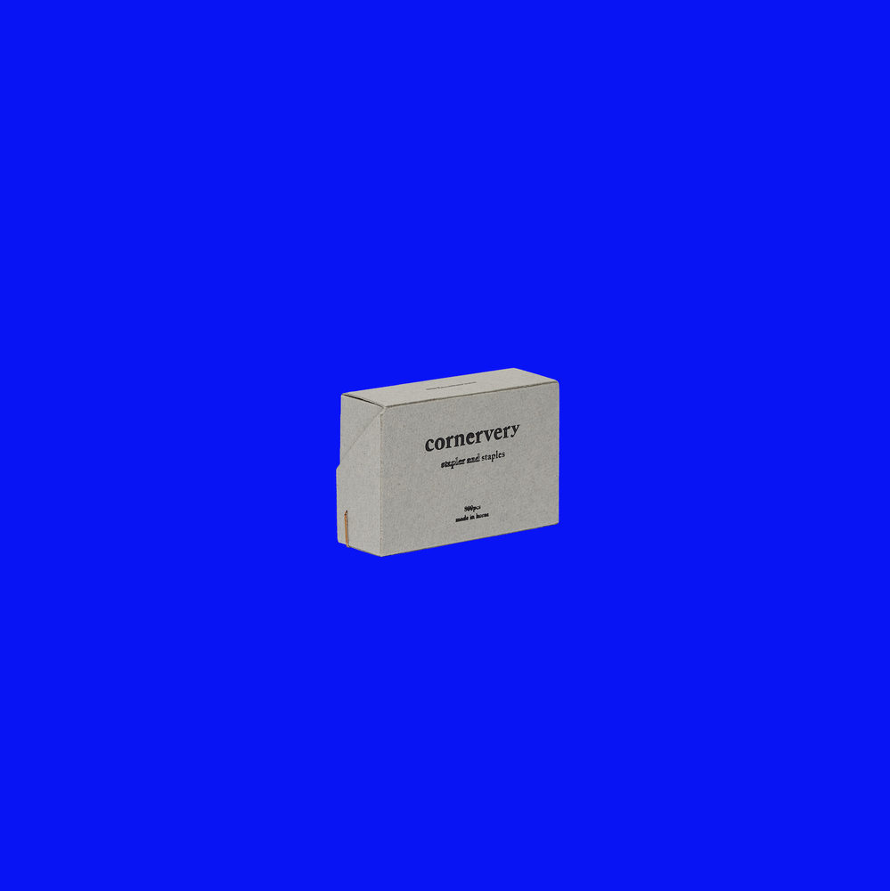Other office supplies - Cornervery Stapler and staples - CORNERVERY