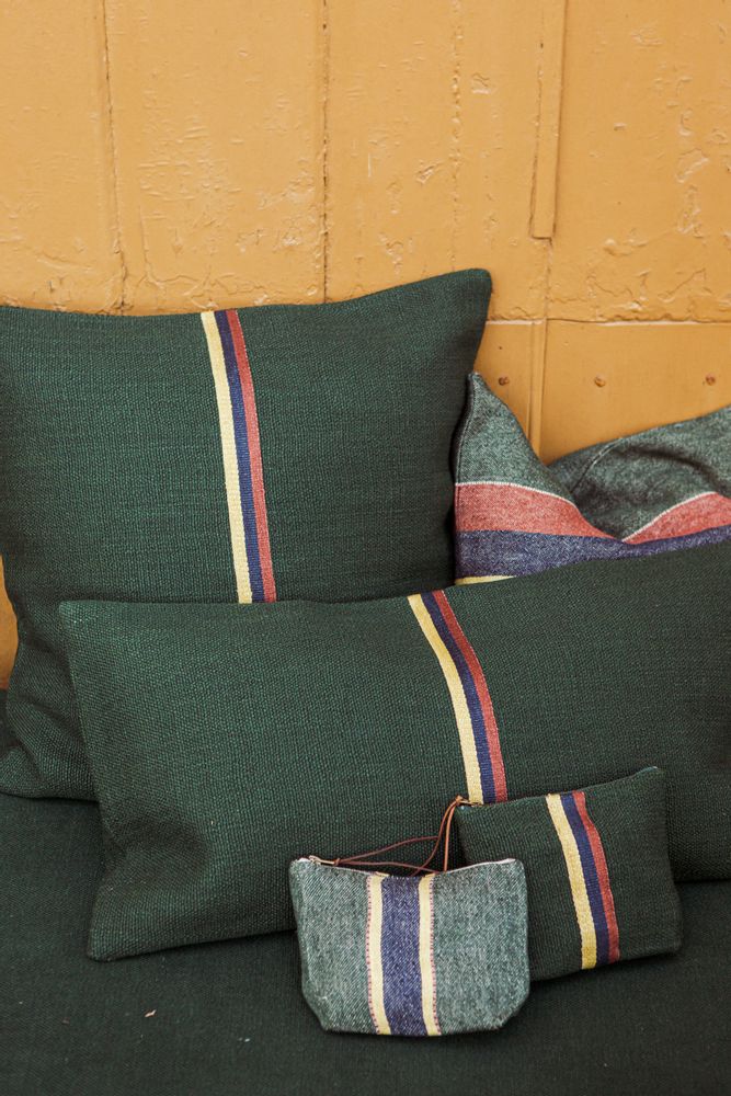Objets de décoration - JASPER - OREILLER ET POCHETTE - LIBECO HOME