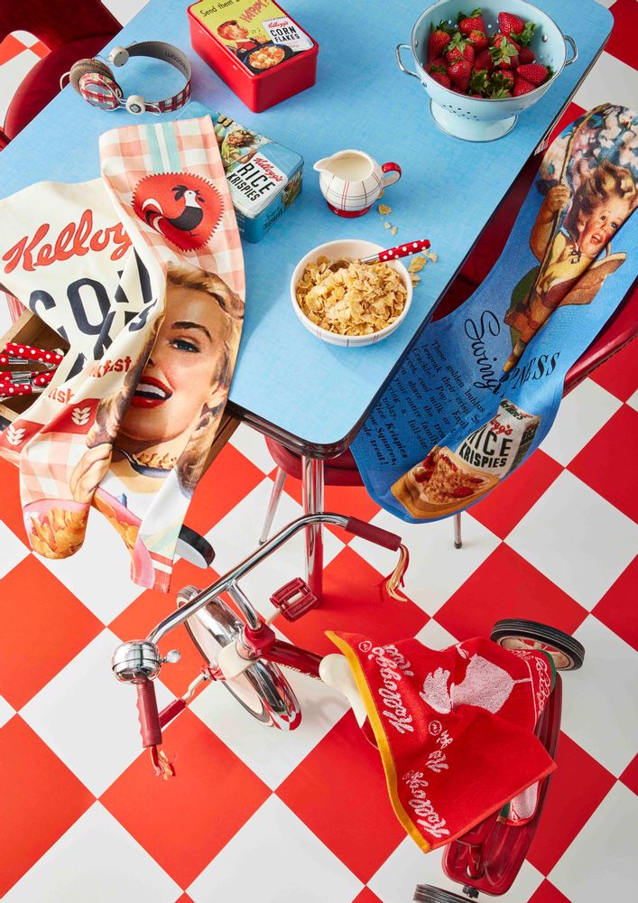 Kitchen linens - Kellogg's - Balançoire / Tea towel - COUCKE