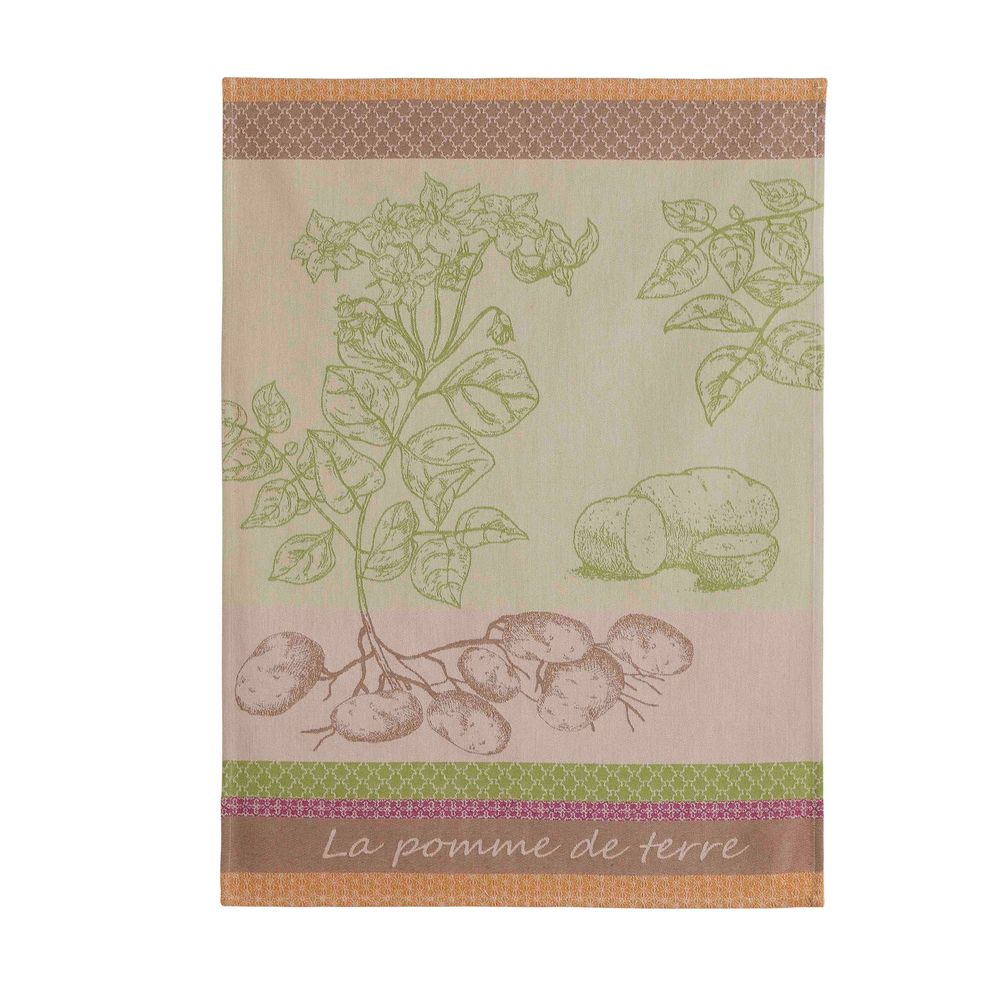 Torchons textile - La Pomme de Terre / Torchon jacquard - COUCKE