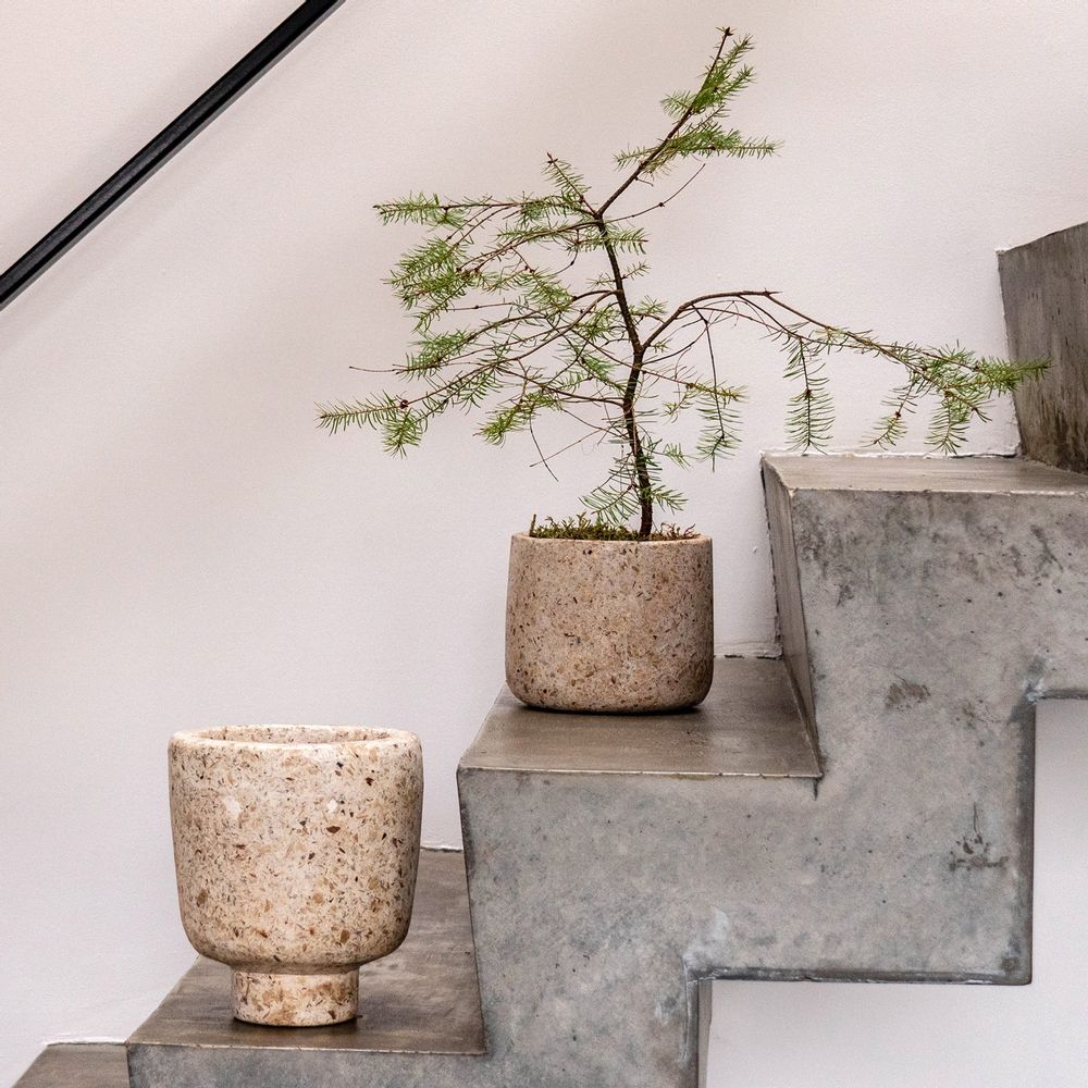 Vases - Wood pulp vases, hanging planters and flowerpots - KINTA
