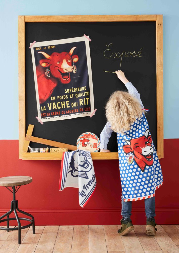 Tea towel - La Vache qui Rit - Bel et Bon / Tea towel - COUCKE