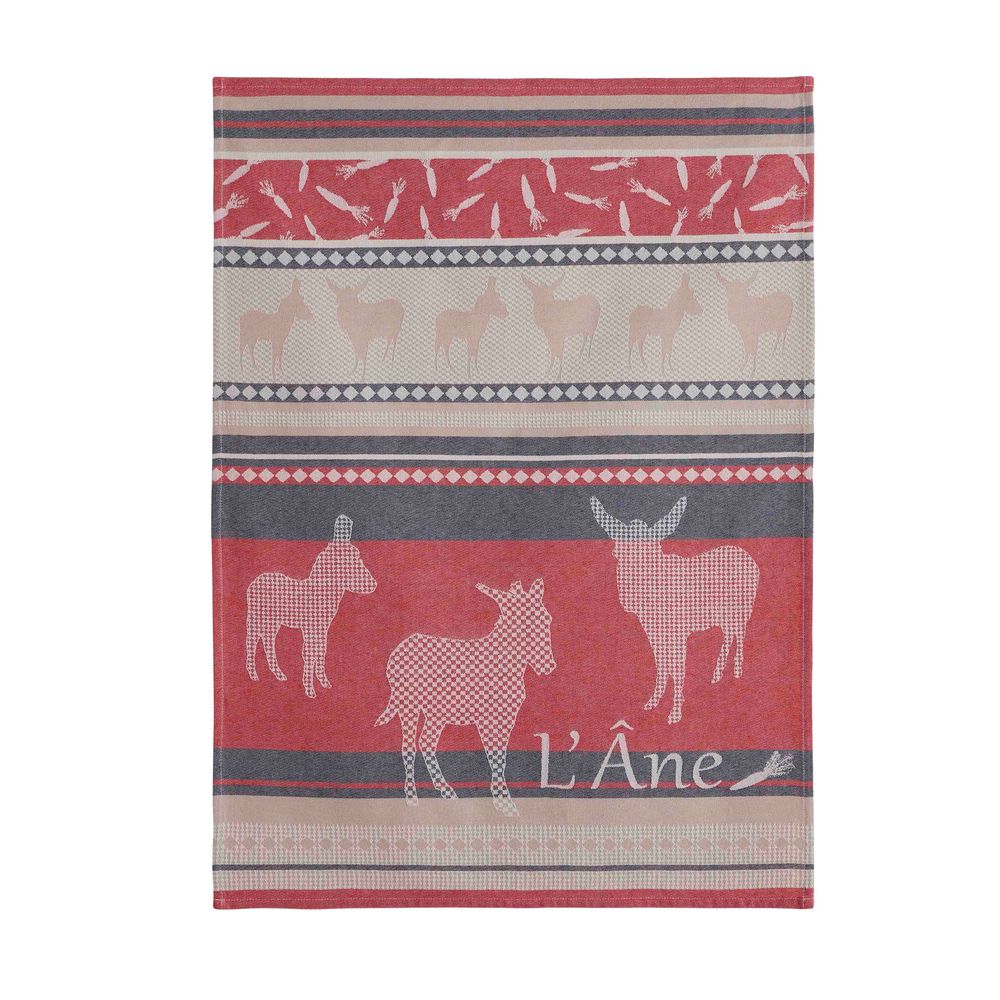 Torchons textile - Les Ânes / Torchon jacquard - COUCKE