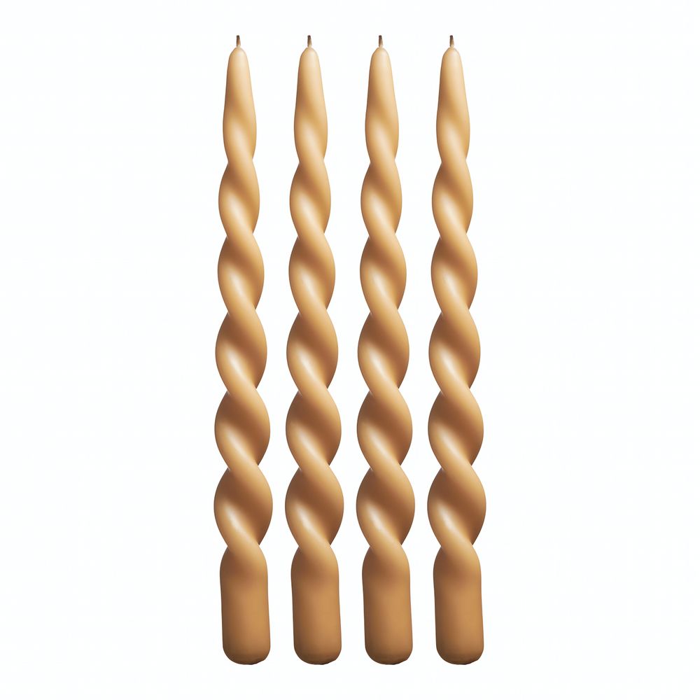 Candles - Twist Candles - box of 4 - PAIA COPENHAGEN