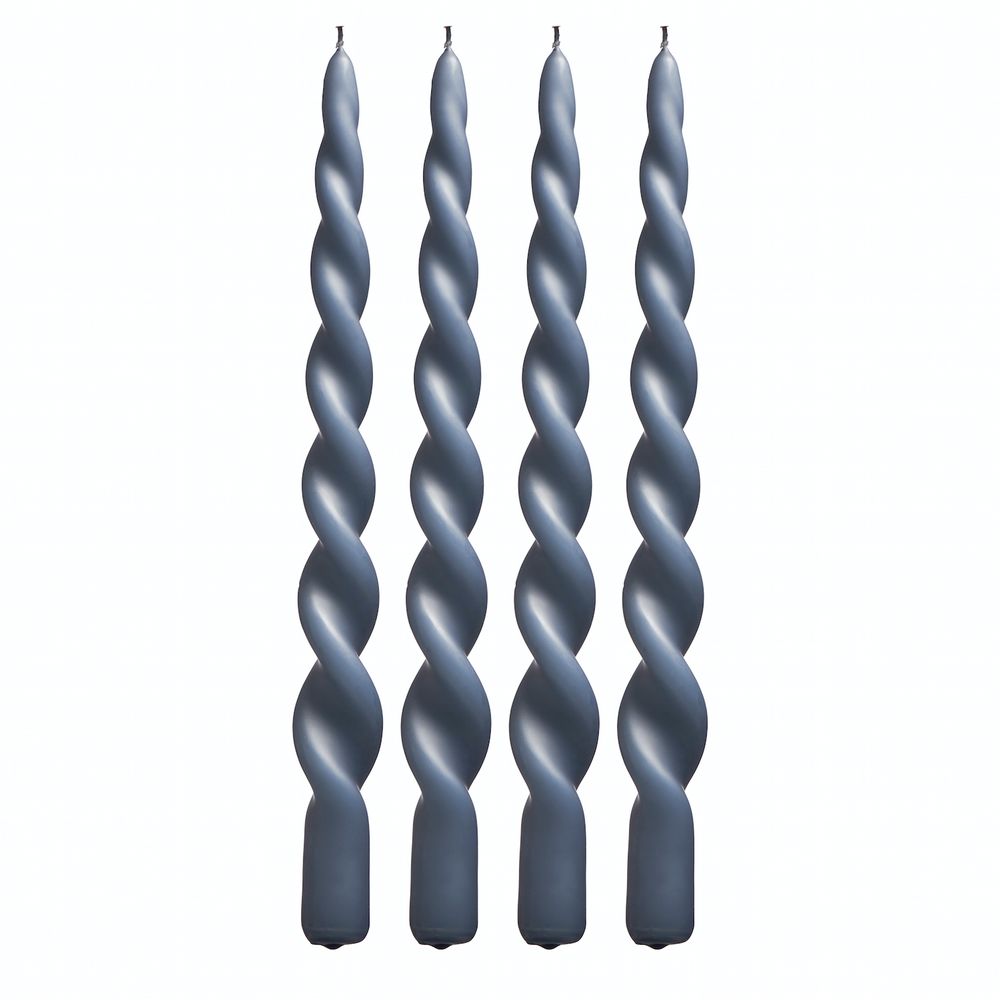 Candles - Twist Candles - box of 4 - PAIA COPENHAGEN