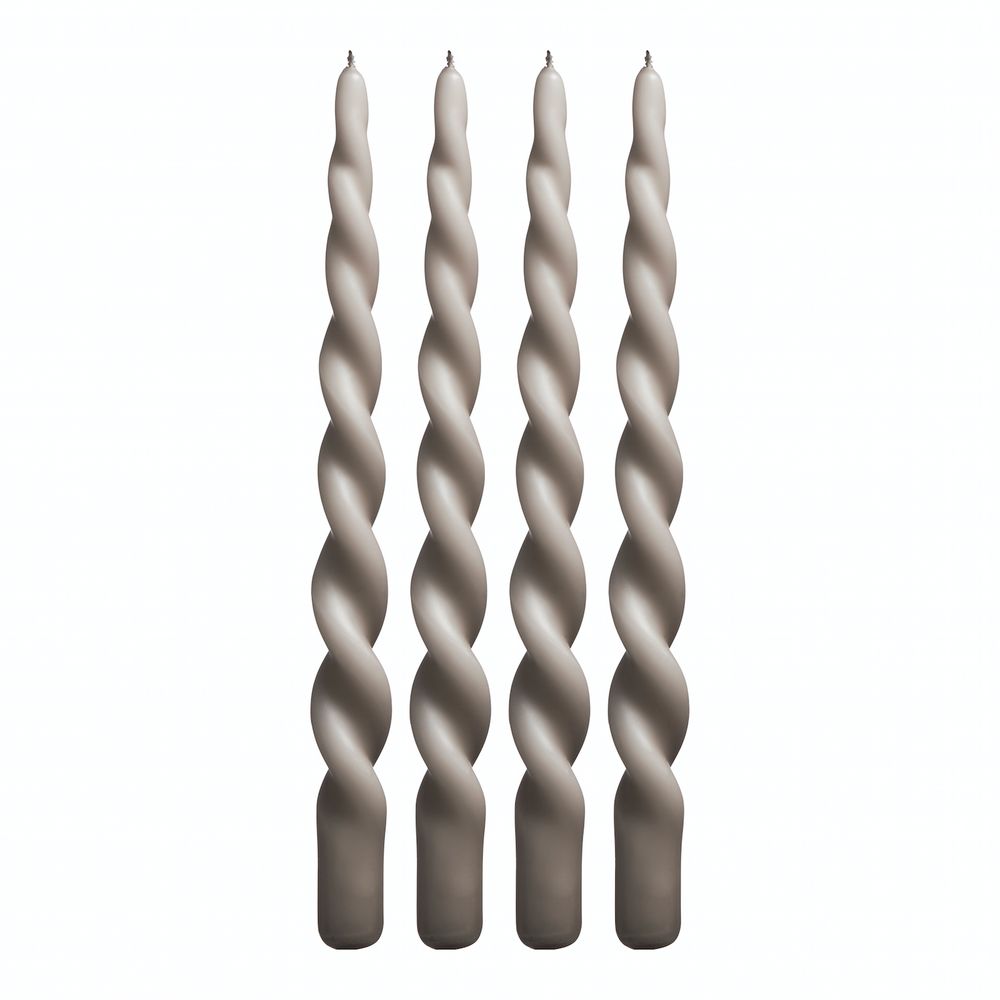 Candles - Twist Candles - box of 4 - PAIA COPENHAGEN
