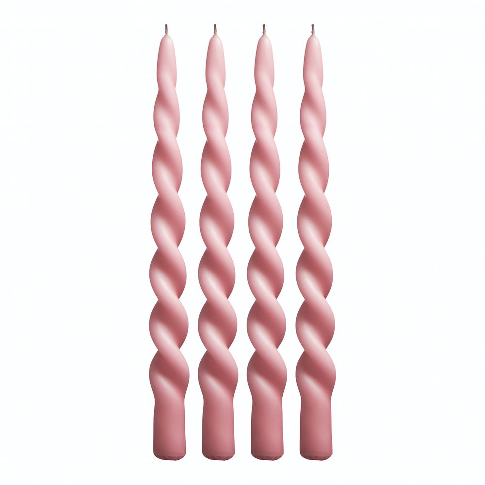 Candles - Twist Candles - box of 4 - PAIA COPENHAGEN