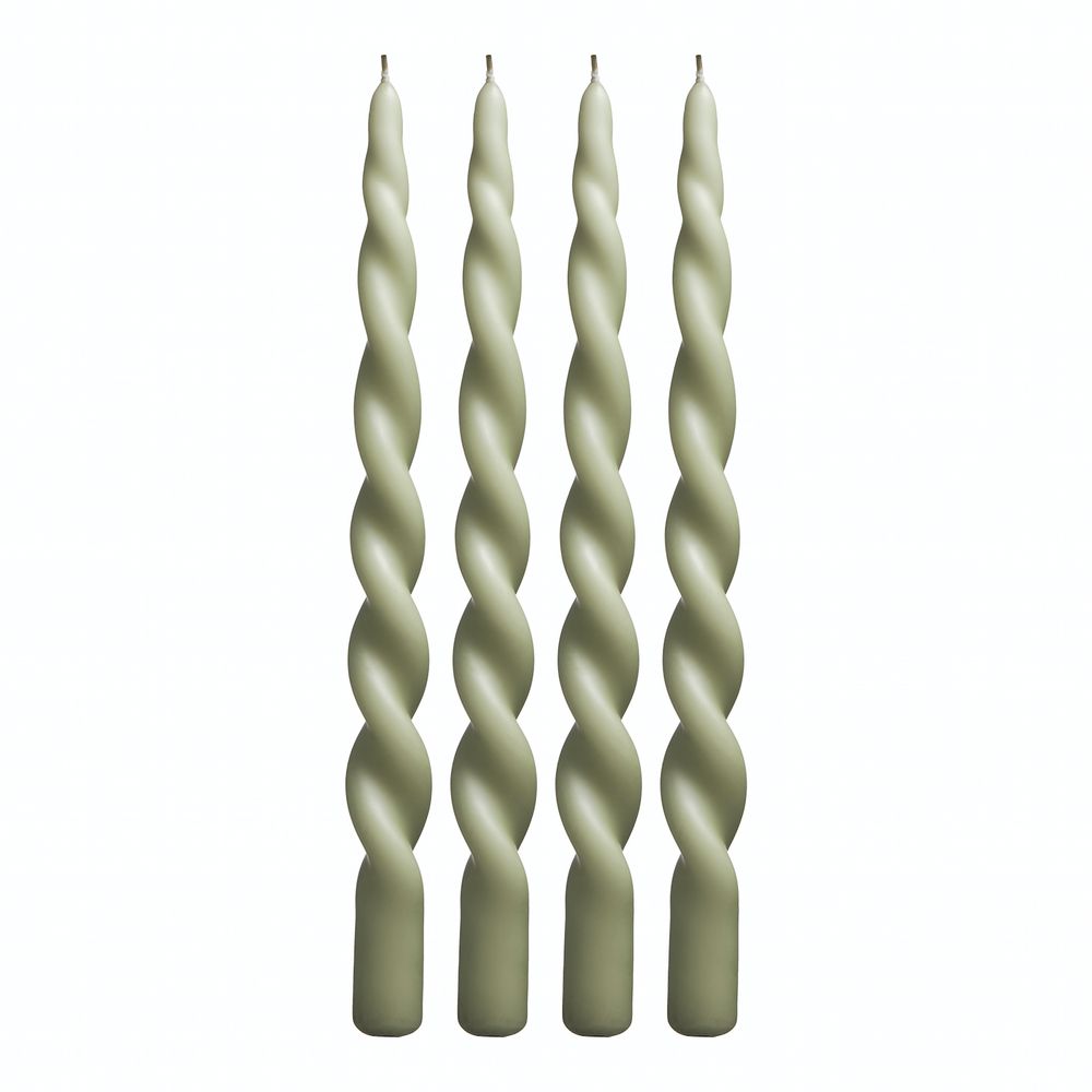 Candles - Twist Candles - box of 4 - PAIA COPENHAGEN
