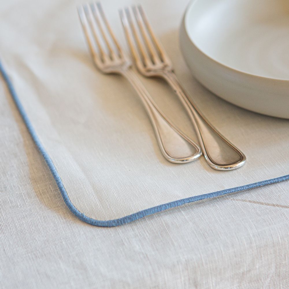 Table linen - Waxed Linen Placemats - ONCE MILANO