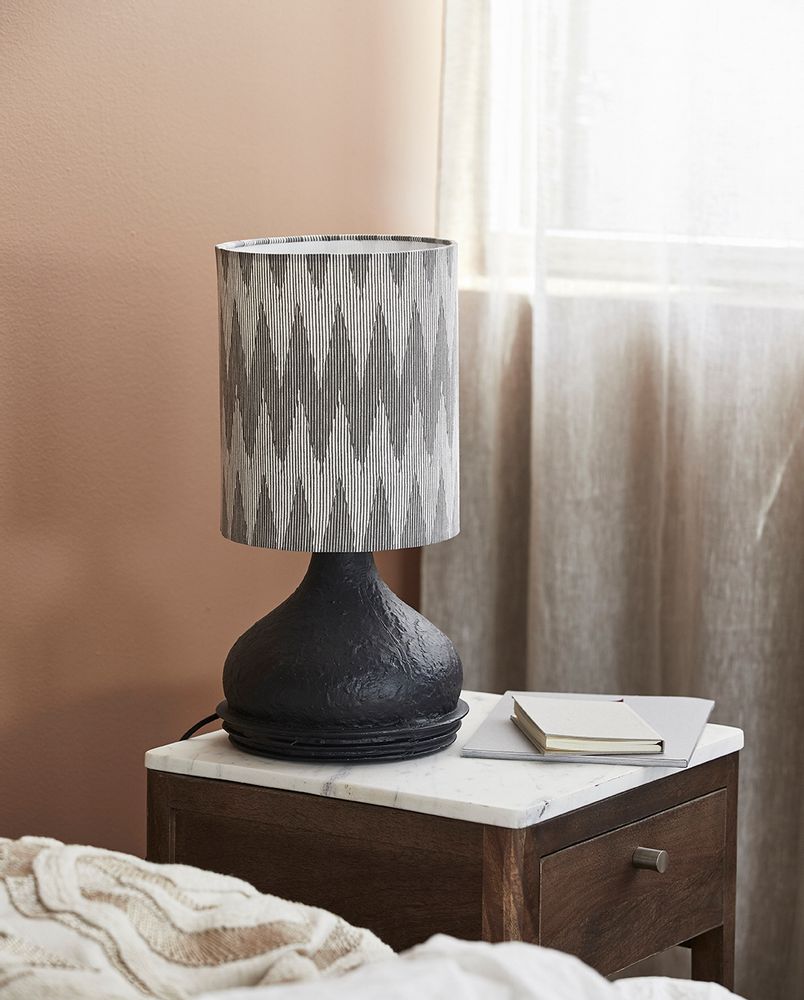 Desk lamps - LOKE table lamp, black - NORDAL