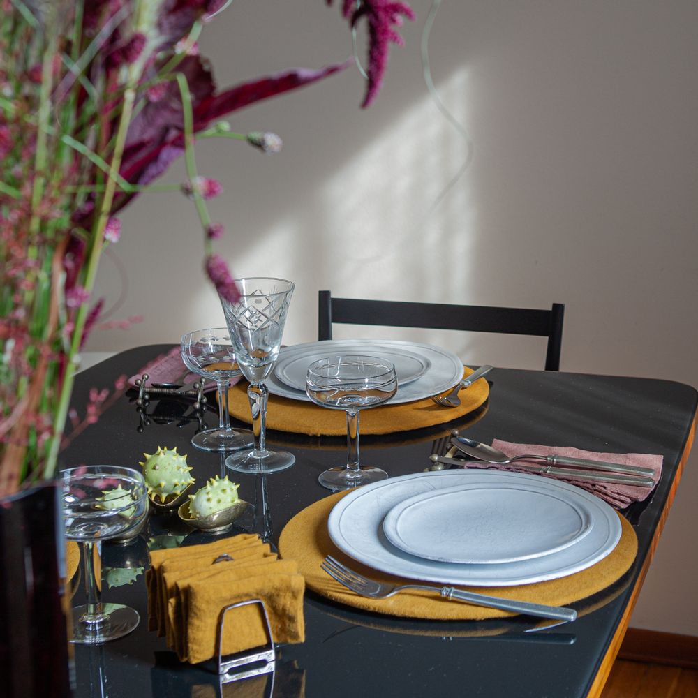 Linge de table textile - Robe de chambre en lin - ONCE MILANO