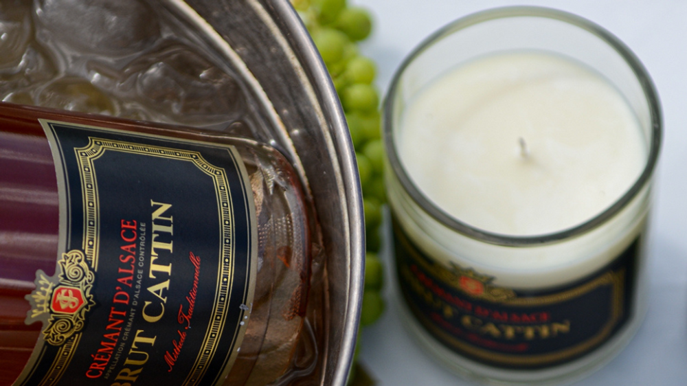 Decorative objects - Cattin Brut Rosé Luxury Scented Candle - LUXURY SPARKLE