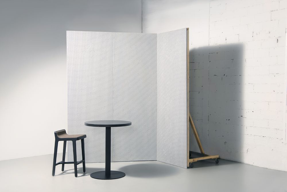 Wall panels - Panbeton® Lines, Striation, Rugged by Studio LCDA - CONCRETE LCDA