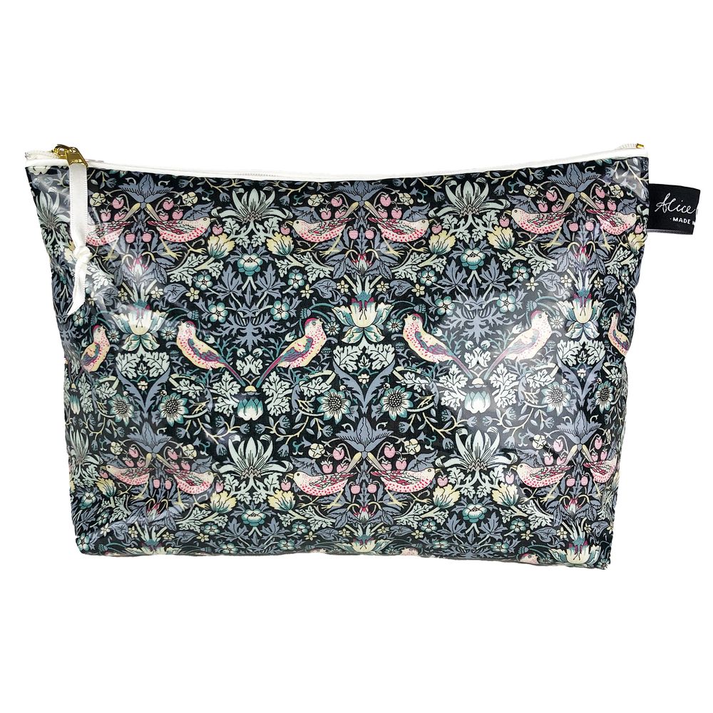 Sacs et cabas - Trousse de toilette Alice Caroline Liberty Strawberry Thief Eau De Nil - ALICE CAROLINE LTD