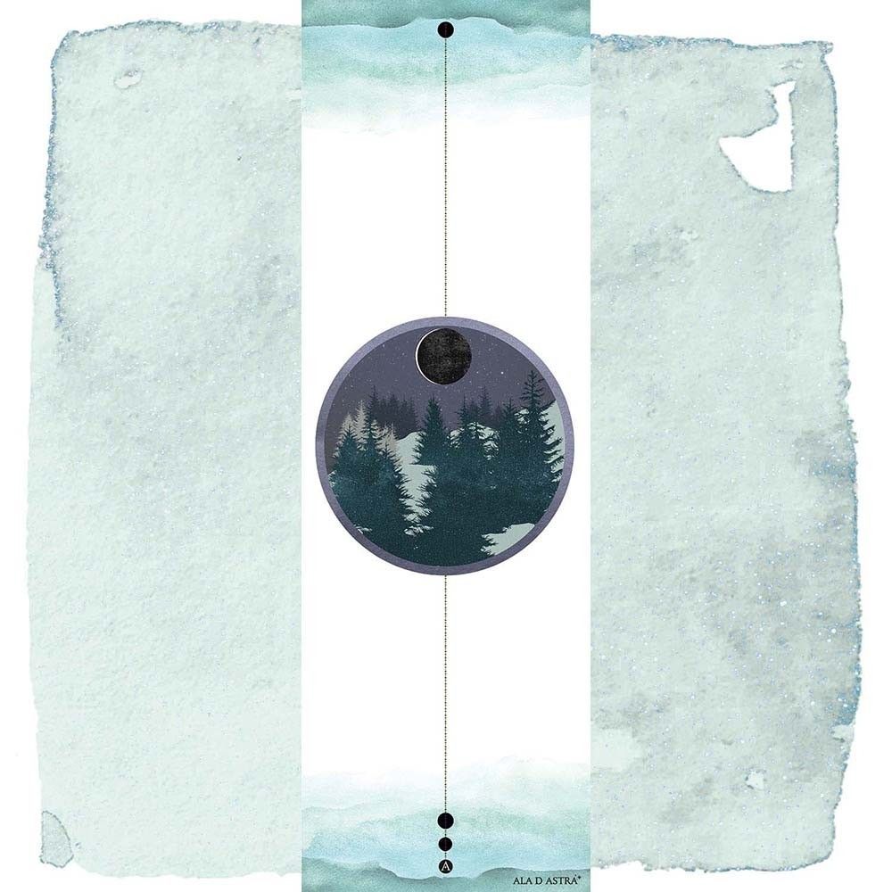 Spas - MOONLIT FOREST yoga mat - ALADASTRA YOGA & WELLNESS LIFESTYLE