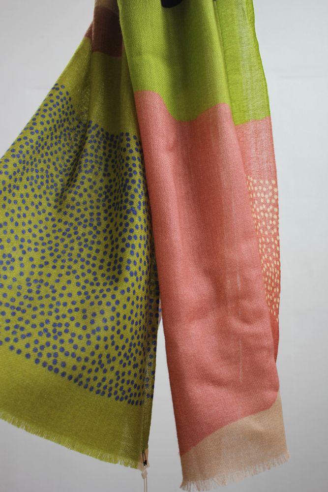 Scarves - FOULARD WINTER AT THE BEACH - SKANDAL