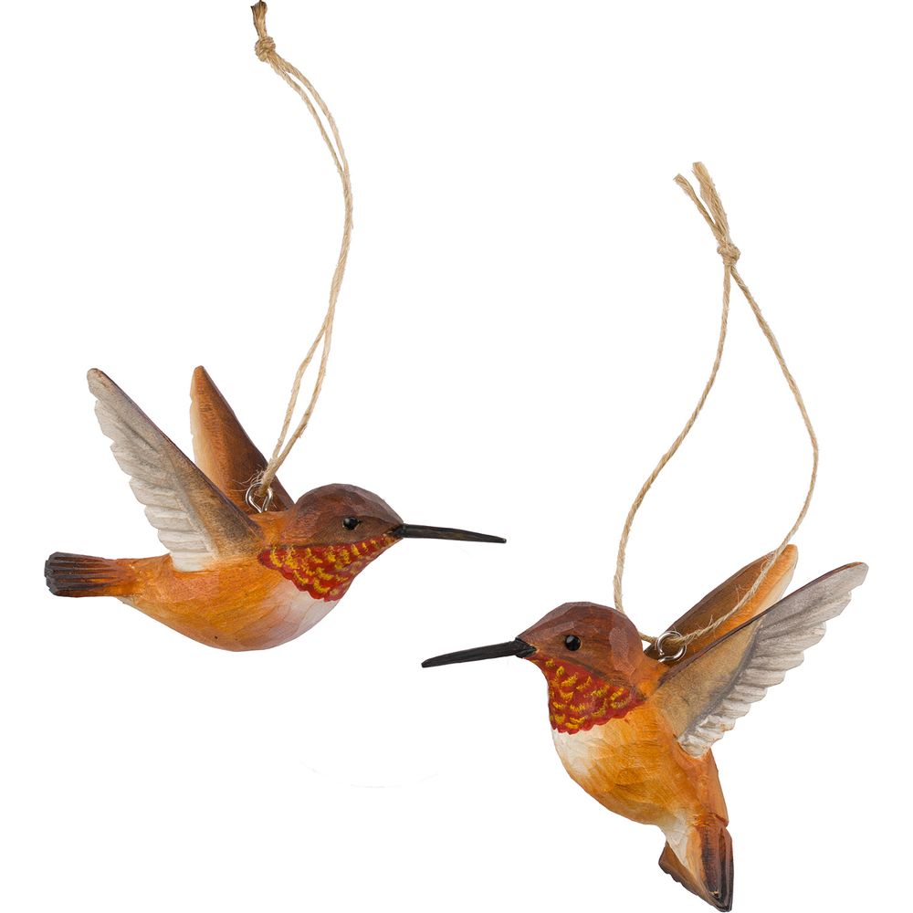 Decorative objects - DecoBird Rufous Hummingbird - WILDLIFE GARDEN