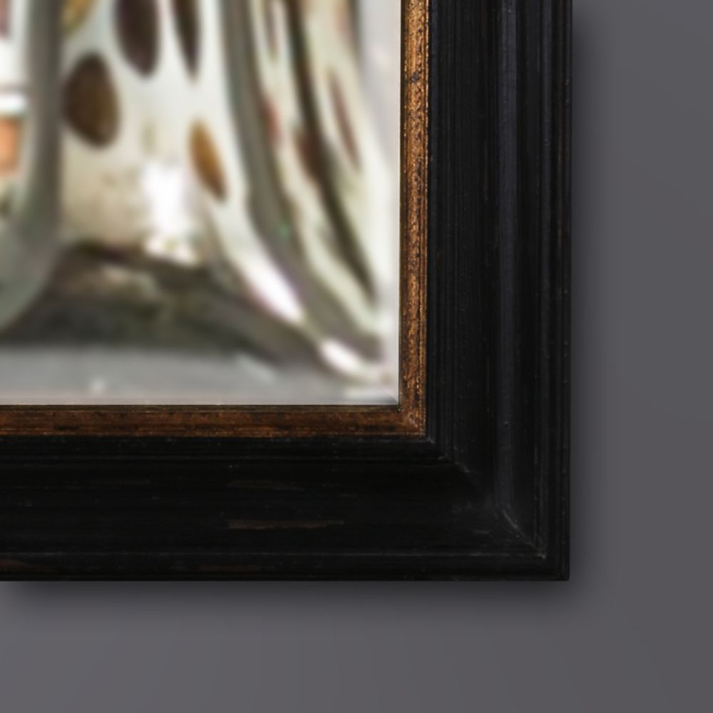 Decorative objects - Set of 3 Square Convex Mirrors Framed - ATELIERS C&S DAVOY