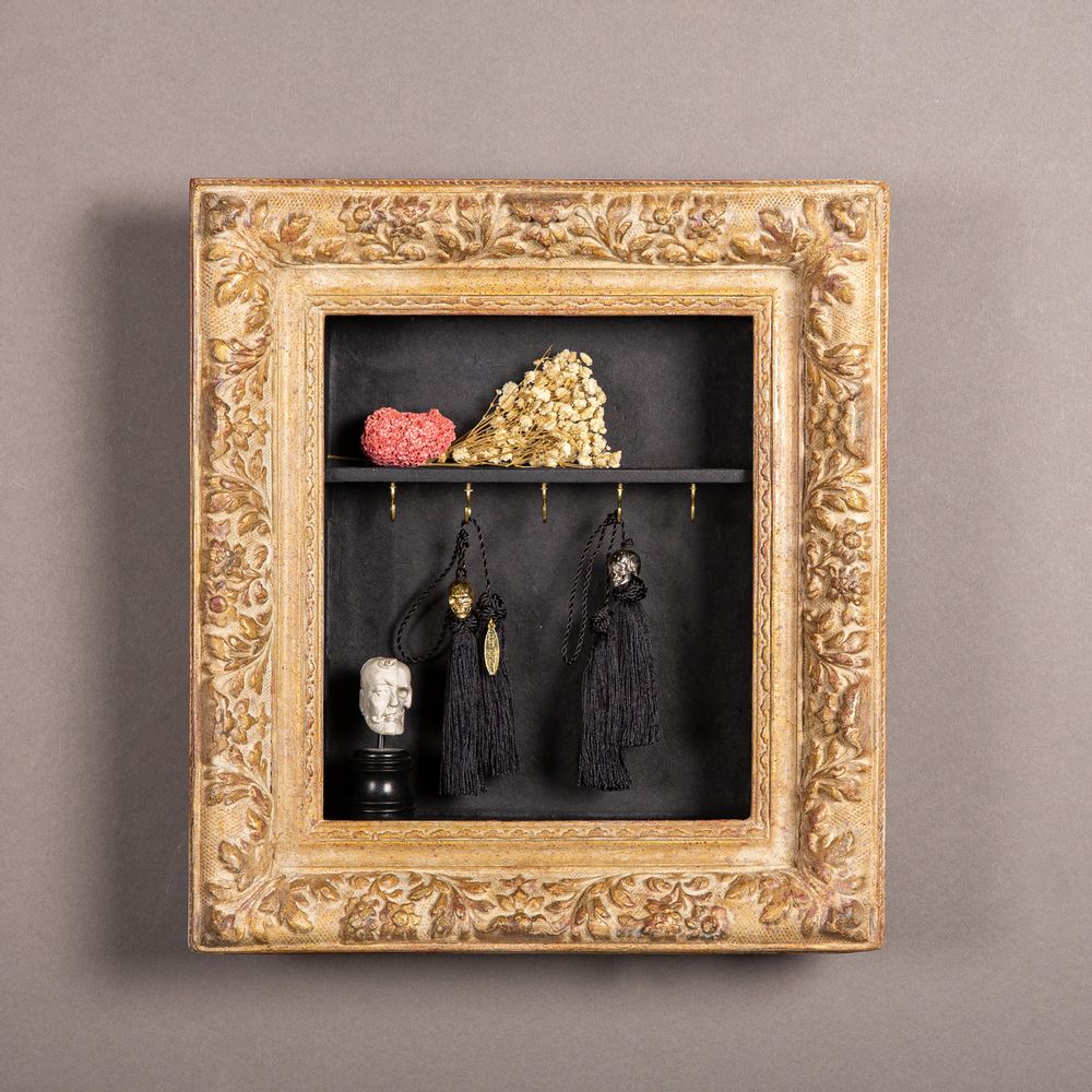 Frames - Small Renoir Cabinet Frame - Black - ATELIERS C&S DAVOY