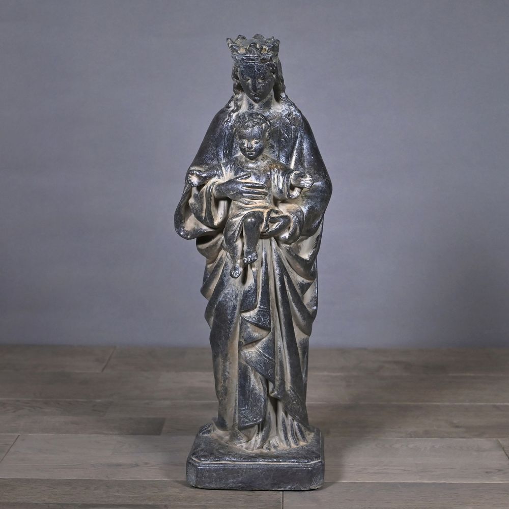 Sculptures, statuettes and miniatures - Virgin Mary Statuette - ATELIERS DAVOY