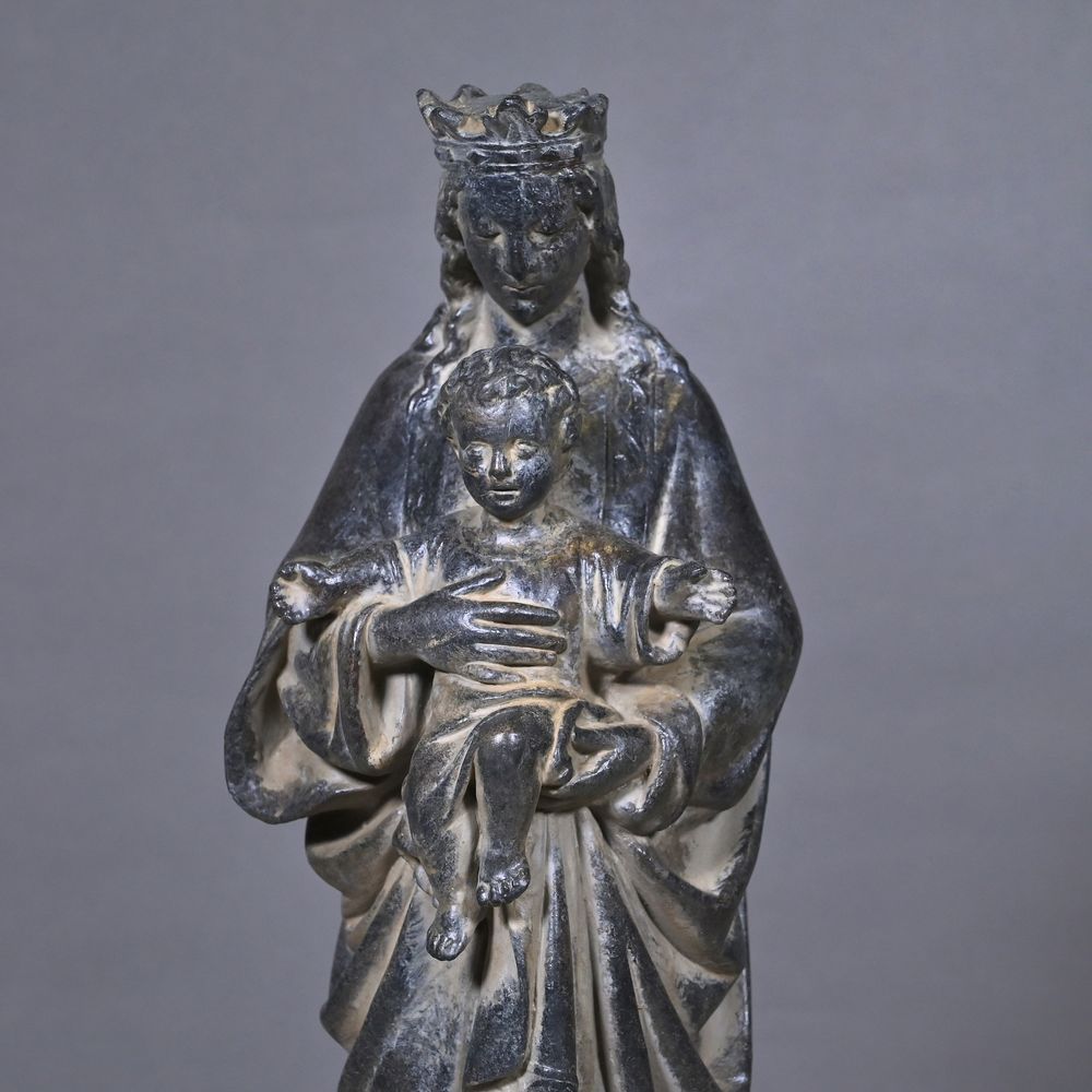 Sculptures, statuettes and miniatures - Virgin Mary Statuette - ATELIERS DAVOY