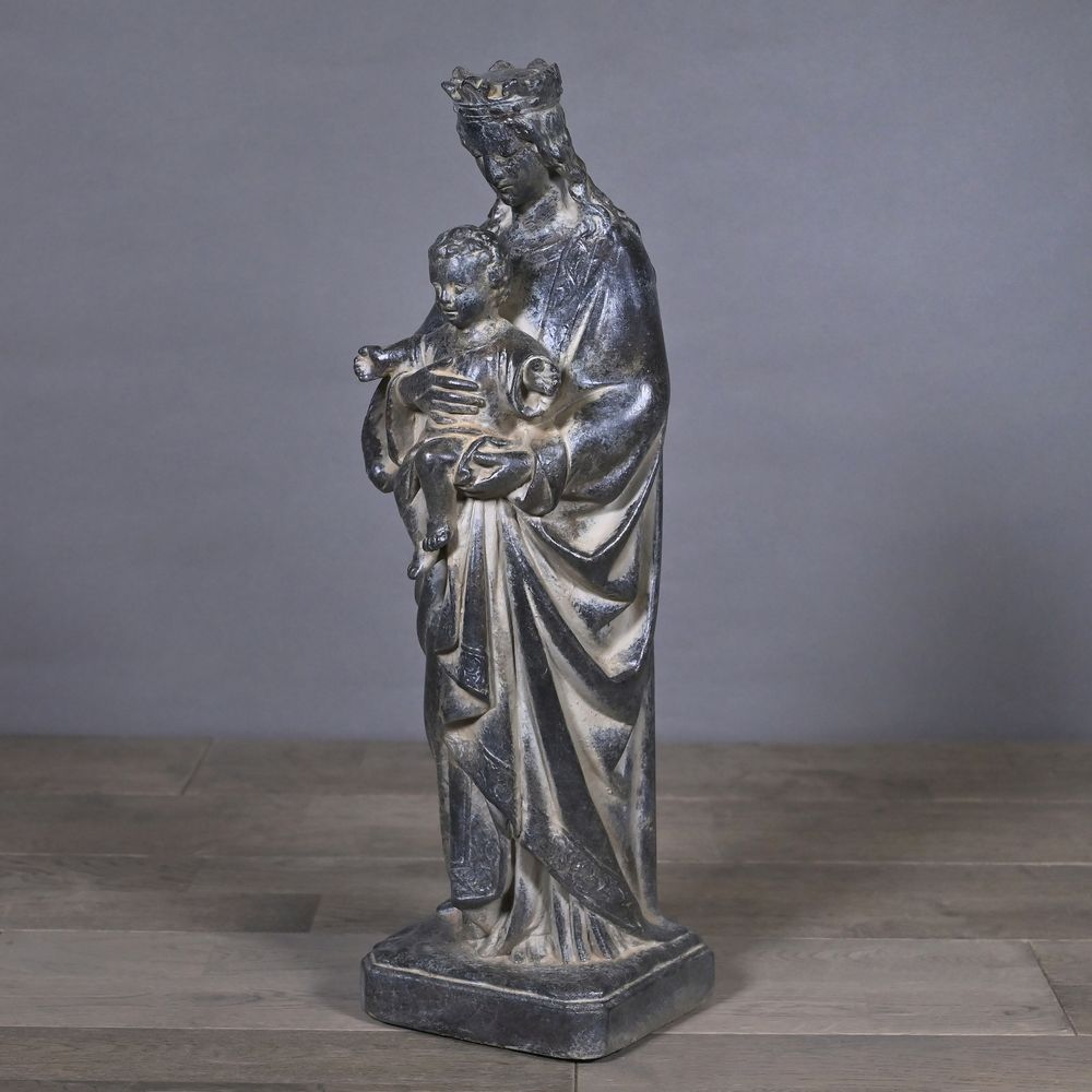 Sculptures, statuettes and miniatures - Virgin Mary Statuette - ATELIERS DAVOY