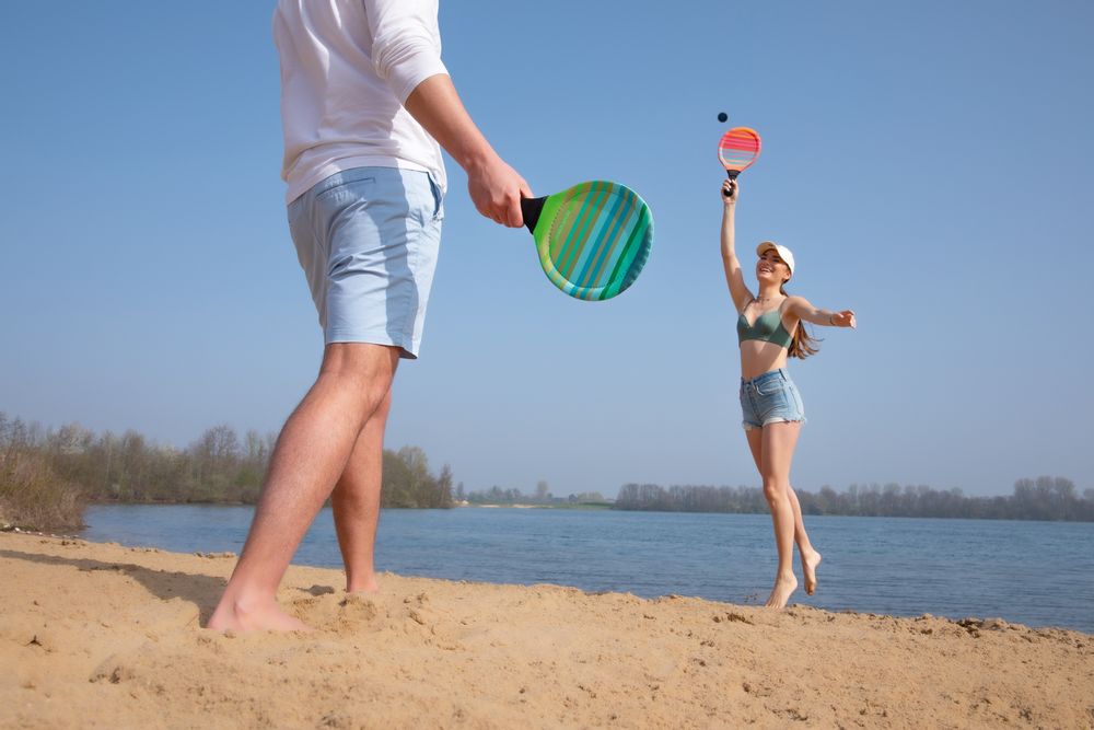 Jouets enfants - Set de Beach-tennis - REMEMBER
