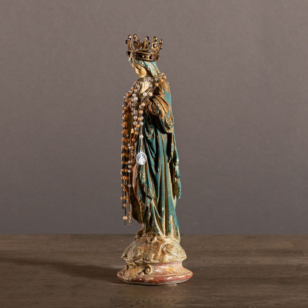 Objets de décoration - Vierge Marie à la couronne - ATELIERS C&S DAVOY
