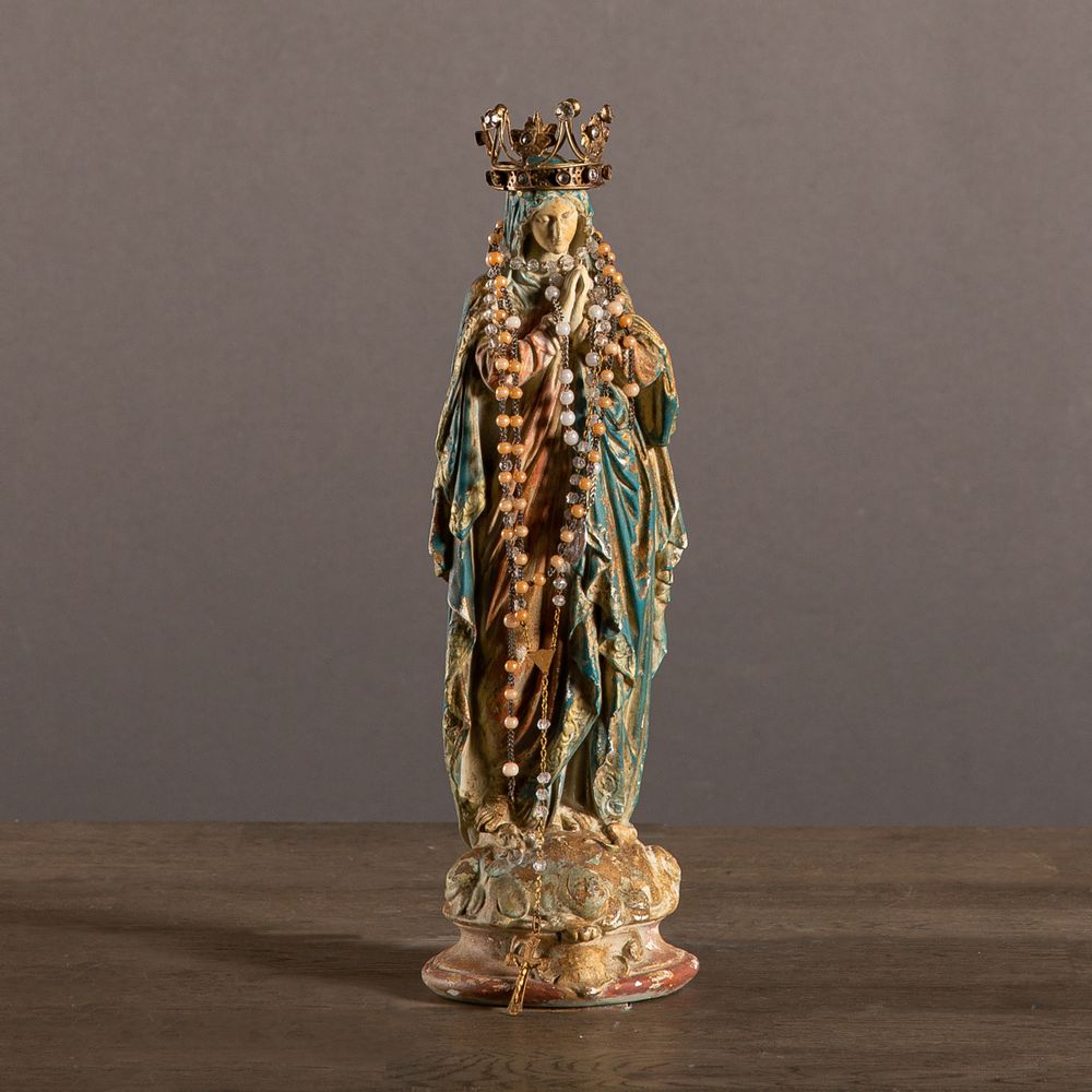 Objets de décoration - Vierge Marie à la couronne - ATELIERS C&S DAVOY