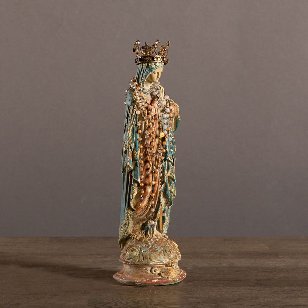 Objets de décoration - Vierge Marie à la couronne - ATELIERS C&S DAVOY