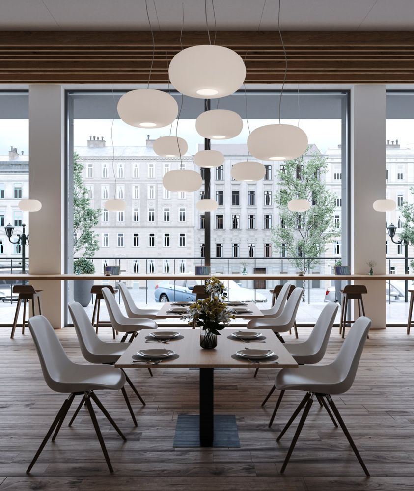 Hanging lights - Over - PRANDINA LIGHTING STORIES