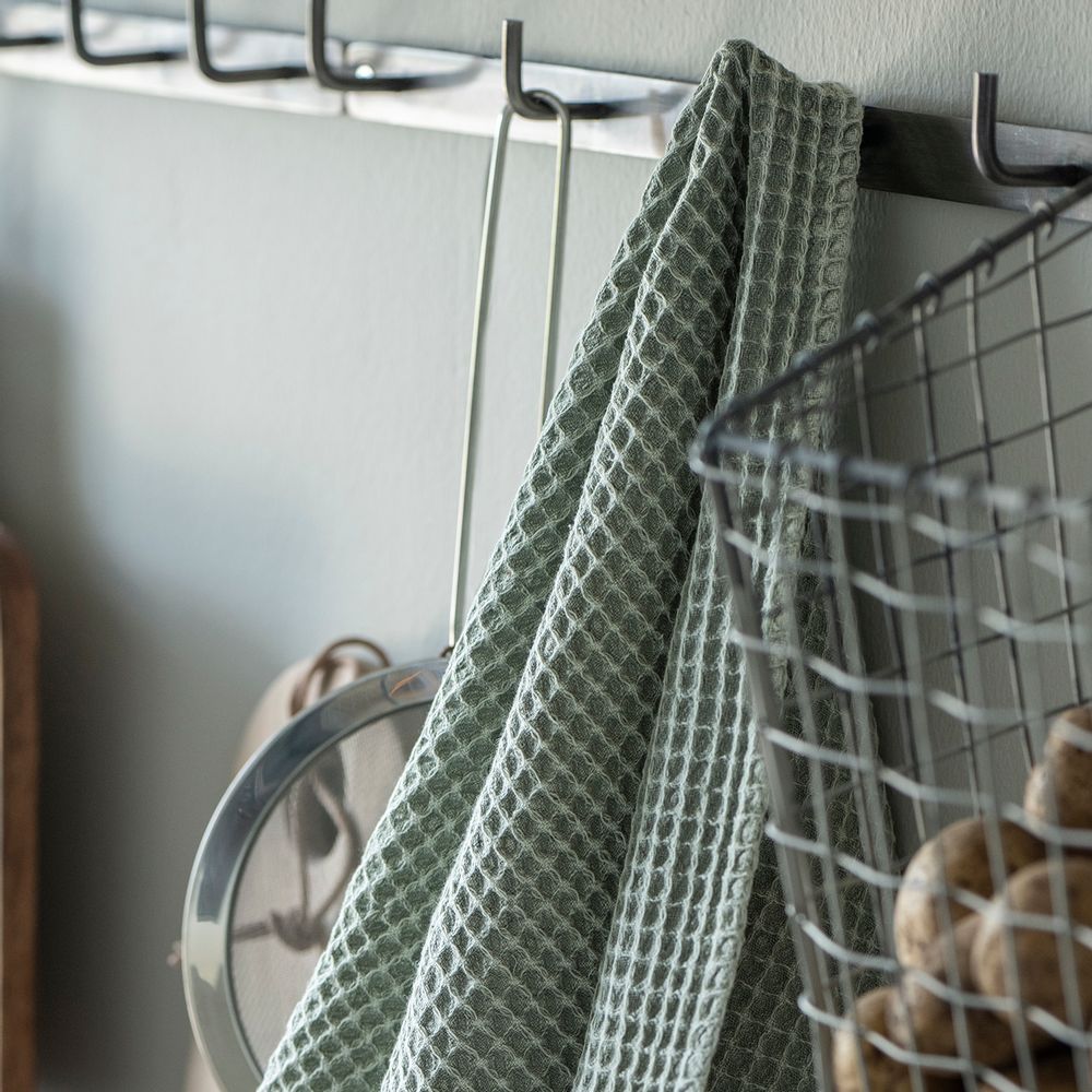 Ensembles muraux - Porte manteau huit crochets au look acier inox - IB LAURSEN