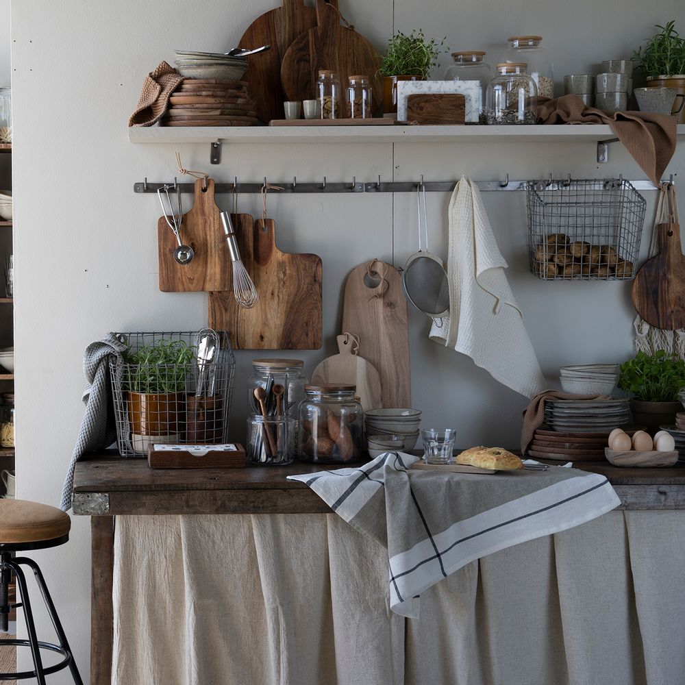 Ensembles muraux - Porte manteau huit crochets au look acier inox - IB LAURSEN