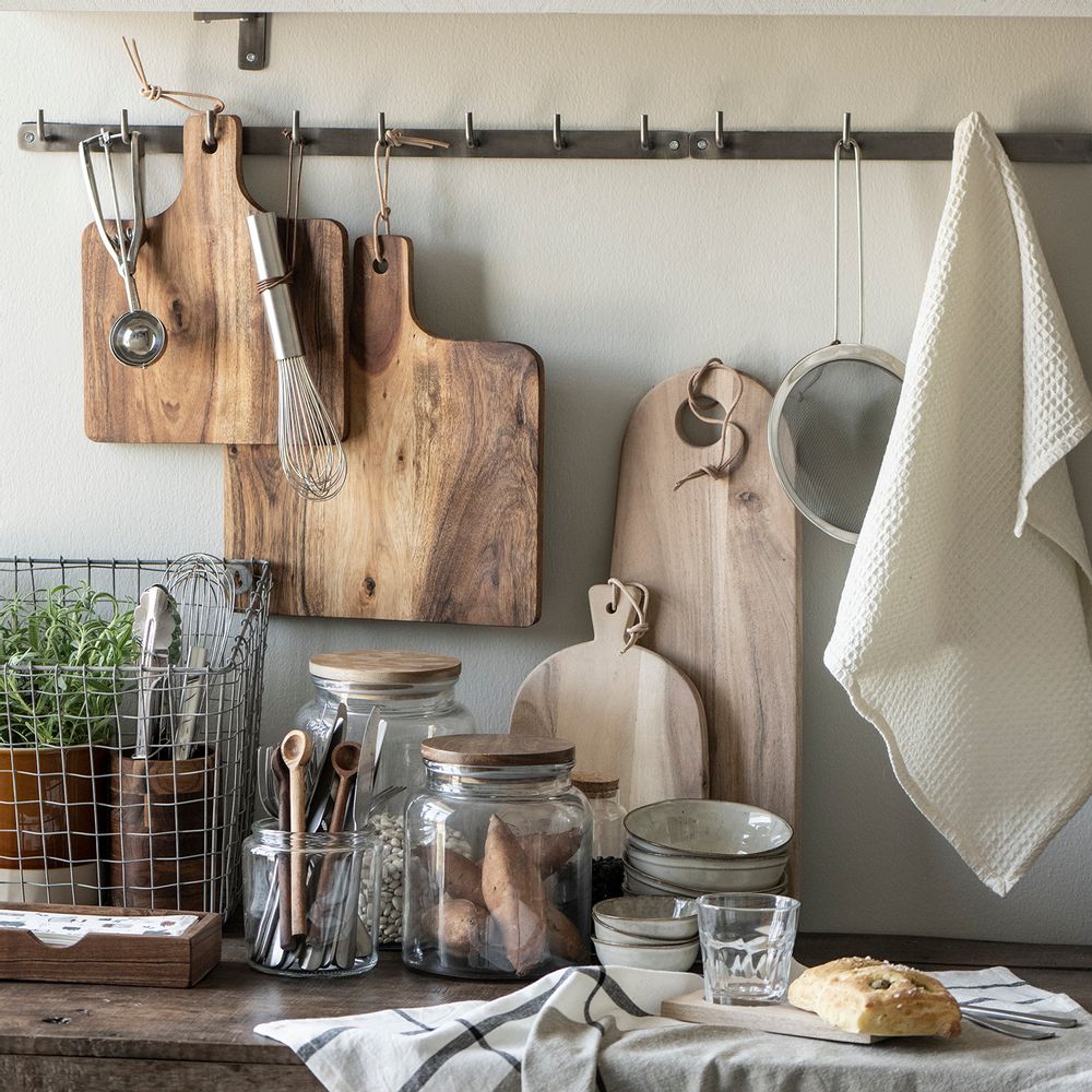 Ensembles muraux - Porte manteau huit crochets au look acier inox - IB LAURSEN