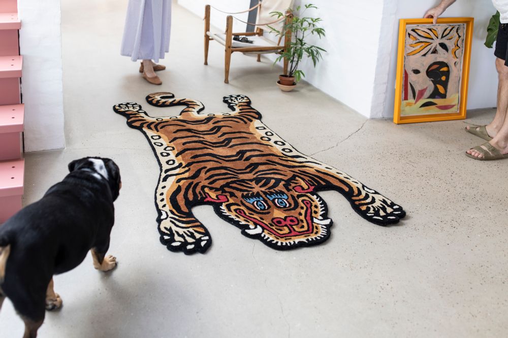 Rugs - Tiger rug, large - BONGUSTA