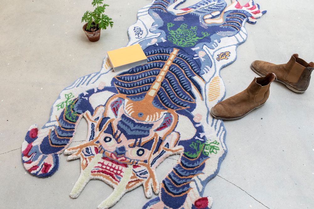 Design carpets - Dragon rug, large - BONGUSTA