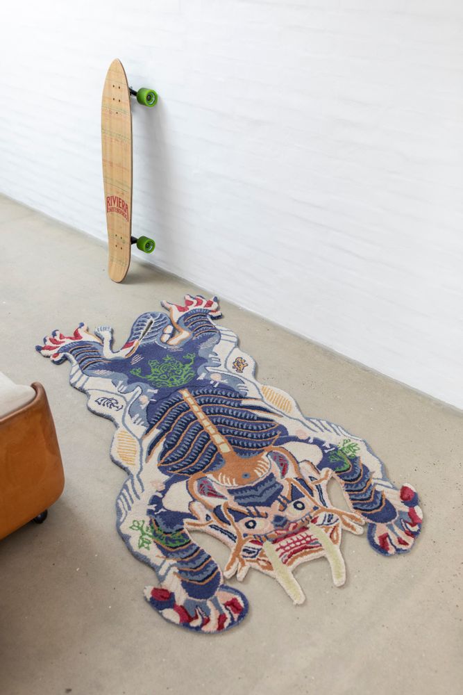 Design carpets - Dragon rug, large - BONGUSTA