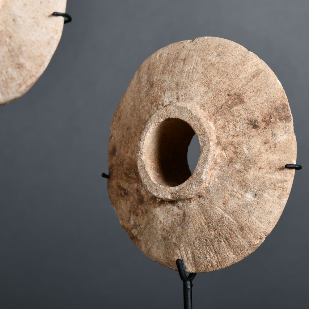 Decorative objects - Set of 3 small Stone Discs - ATELIERS C&S DAVOY