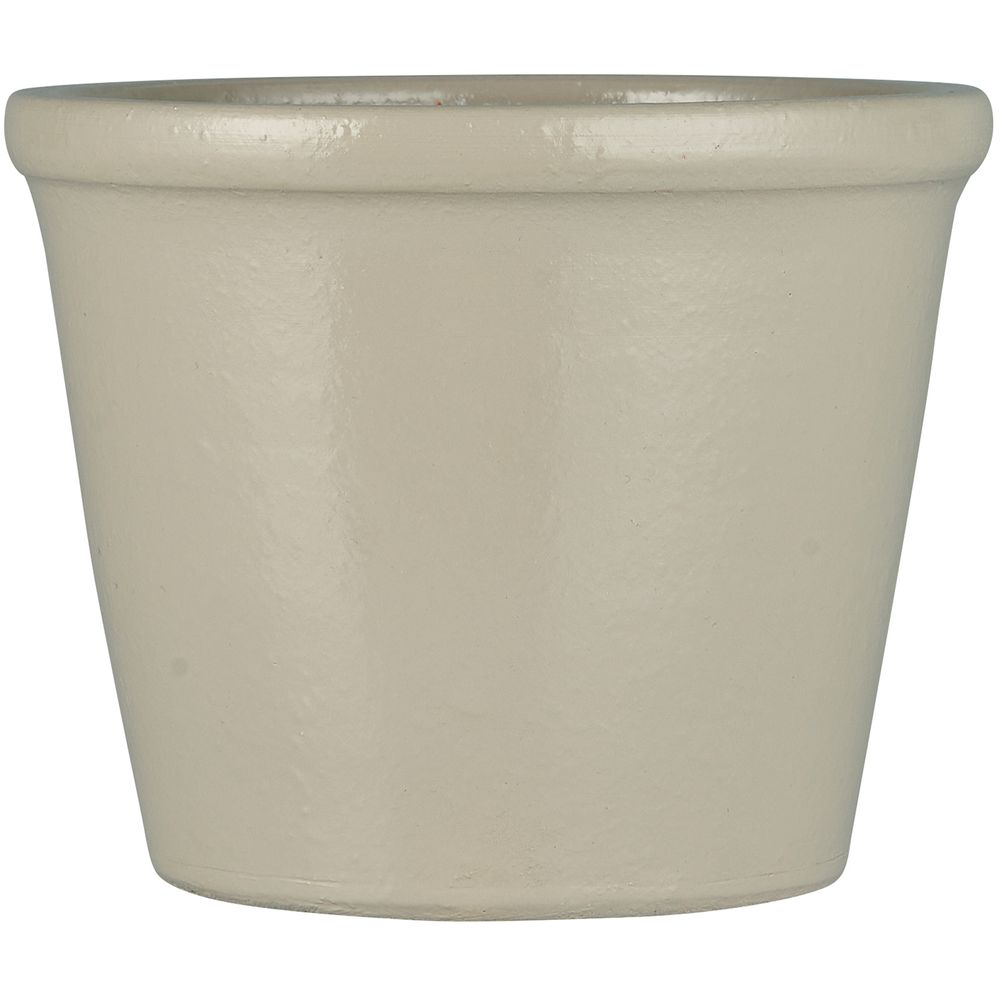 Decorative objects - Halfdan cone planter with a thick top edge. - IB LAURSEN