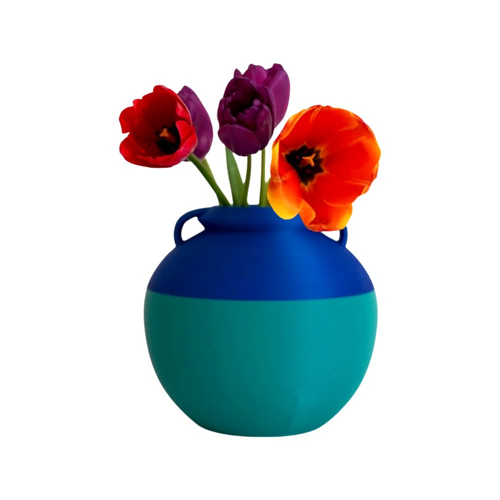 Vases - NUMA POMPILIO XL pot - Special "BICOLOR" - POP POT