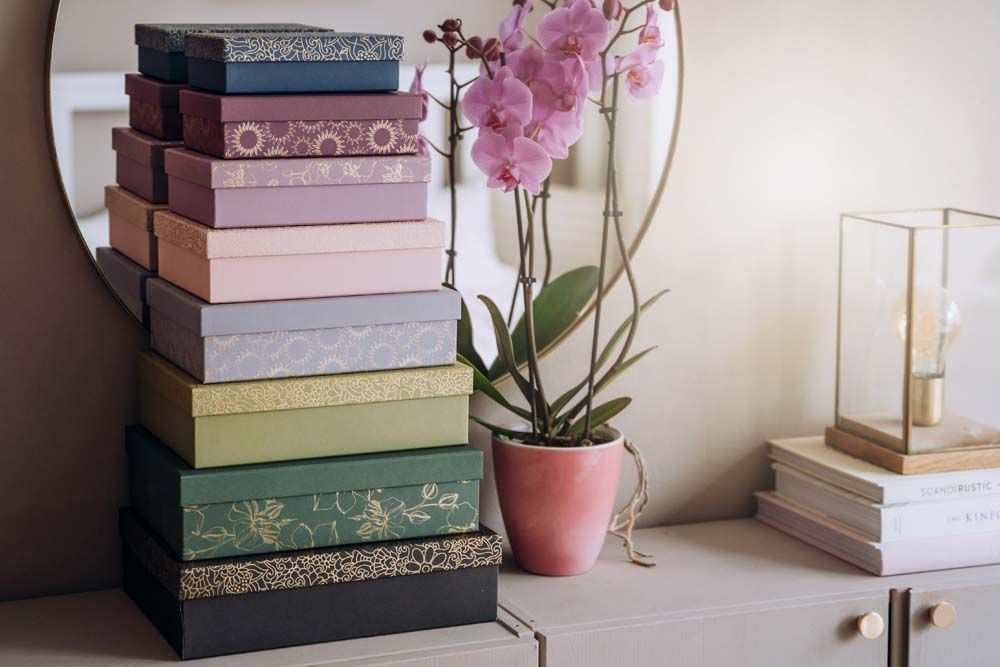 Gifts - gift boxes rectangular - 8pcs. set - ARTEBENE