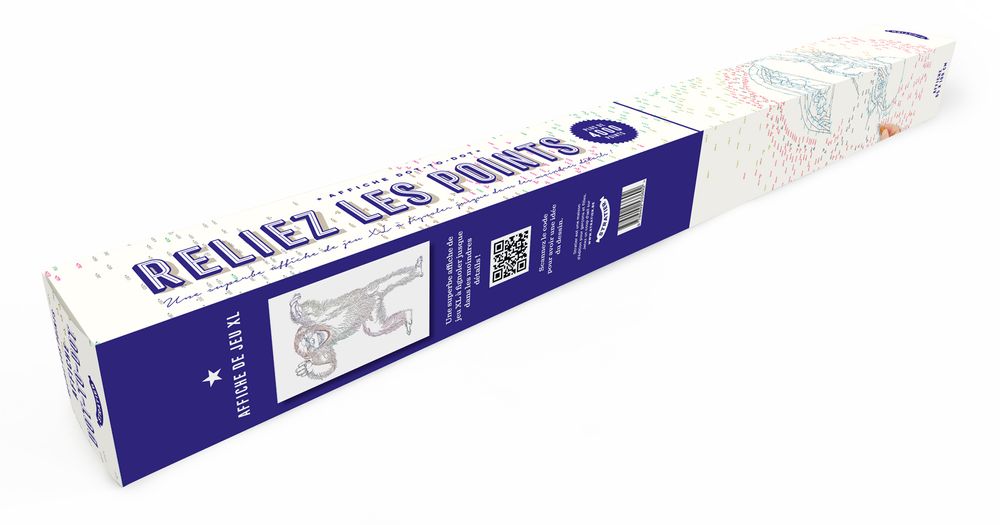 Affiches - Stratier Affiche De Jeu XL: RELIEZ LES POINTS - STRATIER