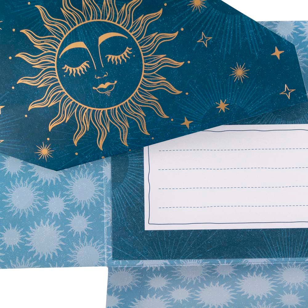 Carterie - enveloppe cadeau - golden sun - ARTEBENE