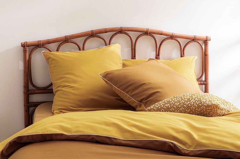 Bed linens - Bons Jours Savane / Curry - Duvet Set - ESSIX
