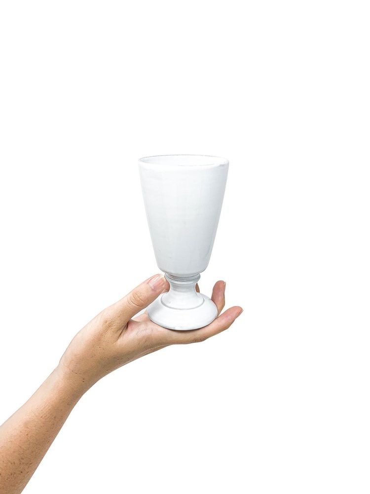 Flower pots - Visage vase Moon, Toi et Moi - White ceramic pot - CARRON PARIS
