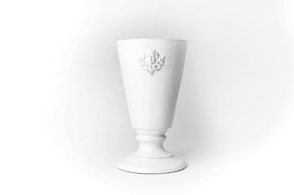 Vases - Vase Mon Jules en céramique blanche. - CARRON PARIS