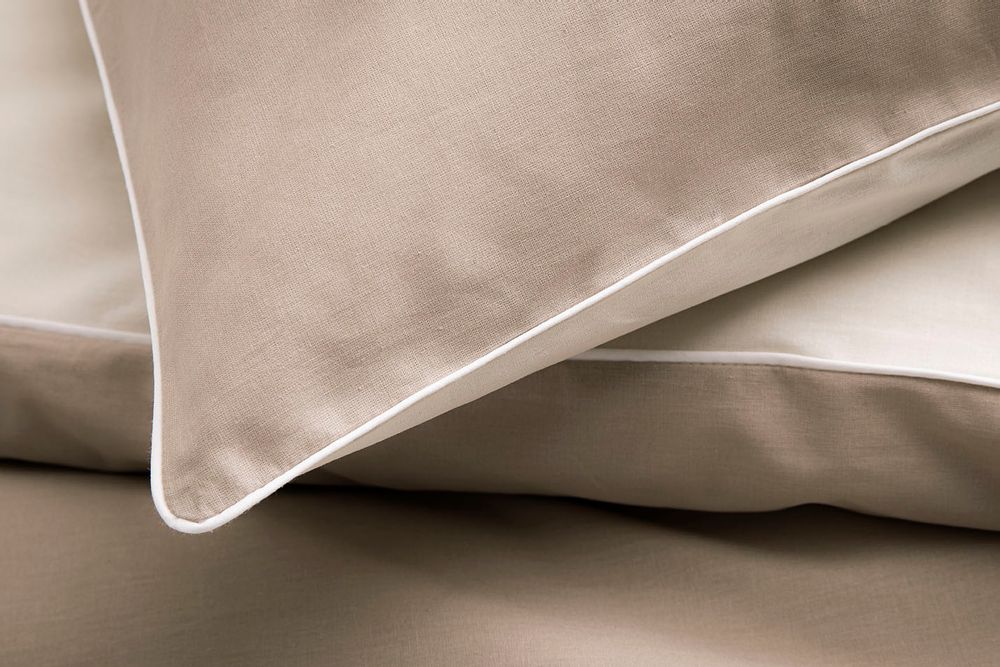 Linge de lit - Bons Jours Biscuit / Lin - Parure de Lit - ESSIX