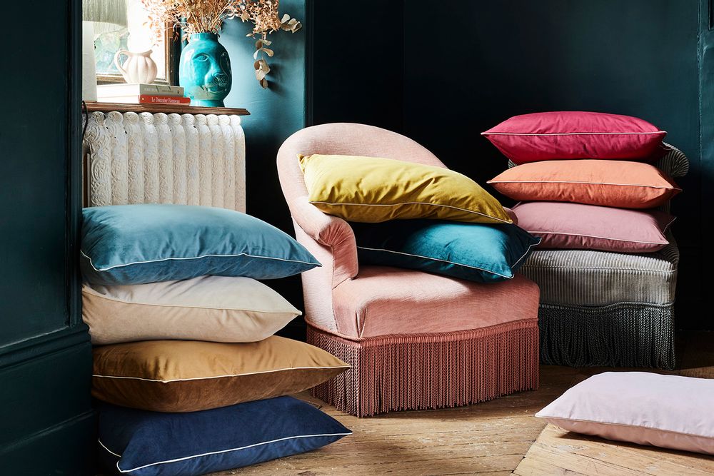Bed linens - Gatsby Frosted Rose - Cushion Cover - ESSIX